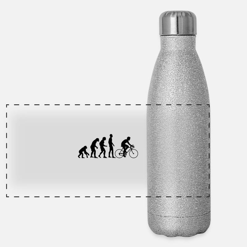 Evolution humaine Racing Gourde isotherme panoramique pailletée 500 ml