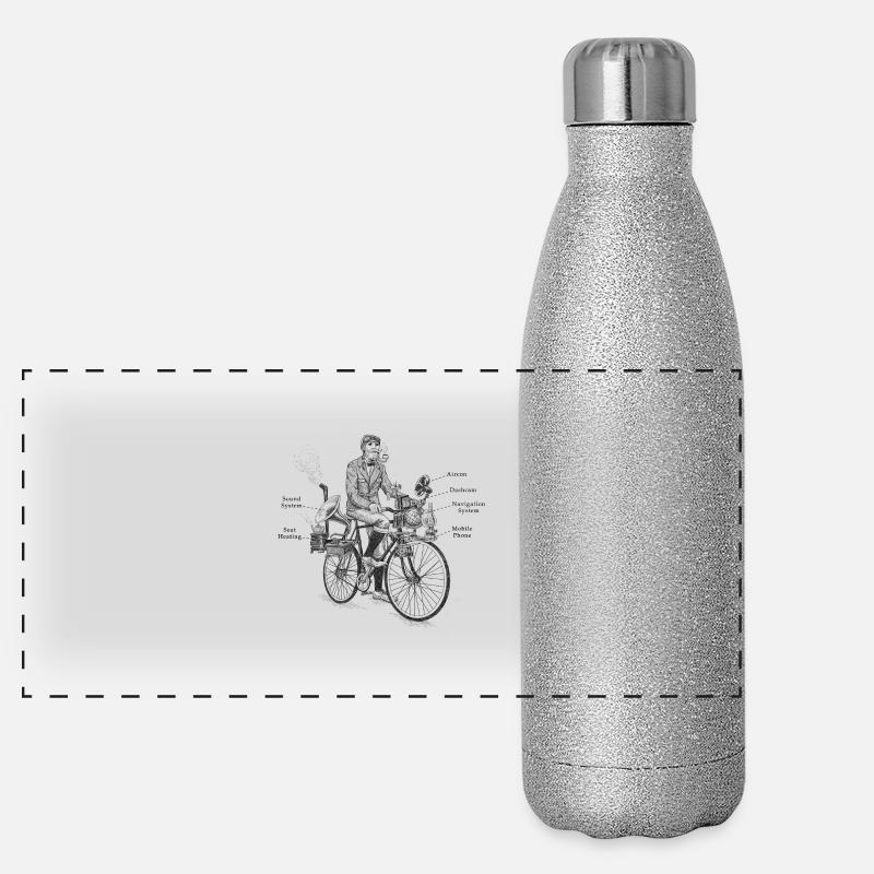Vintage Pimp my Ride Panoraamainen glitter-termosjuomapullo 500 ml