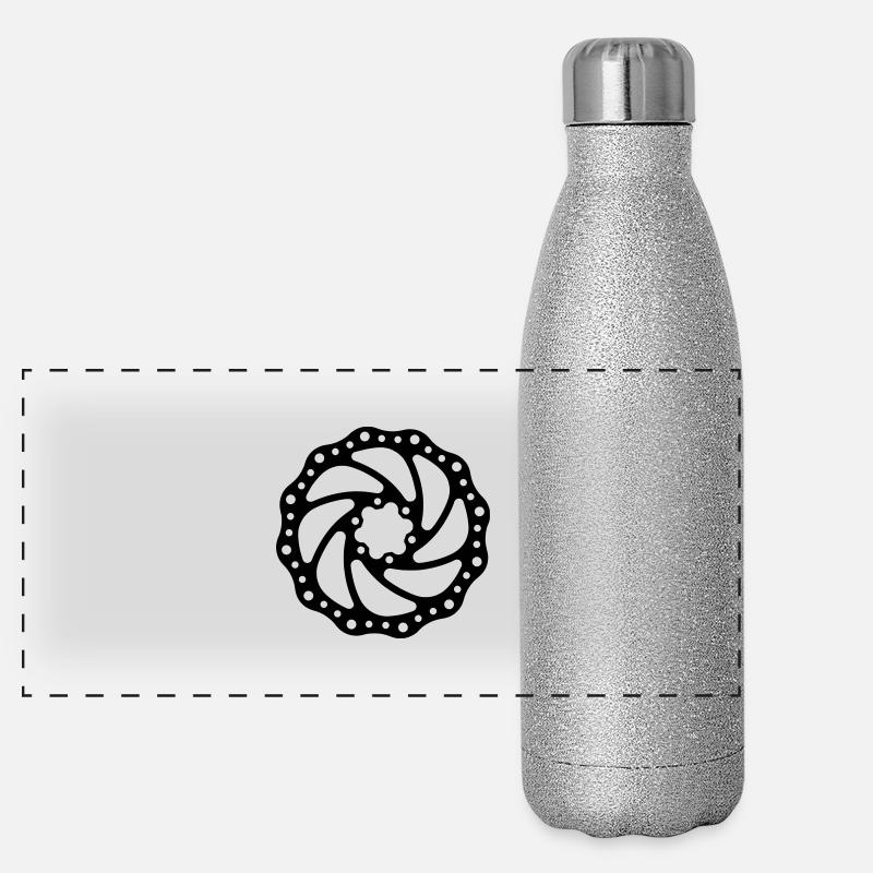 Disque de frein Gourde isotherme panoramique pailletée 500 ml