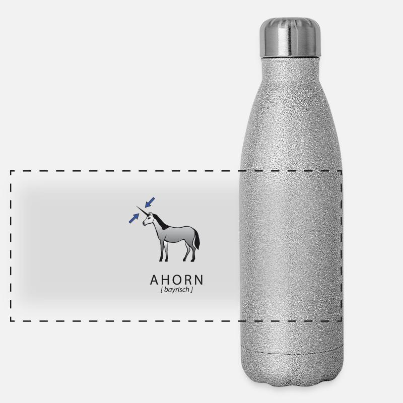 érable Gourde isotherme panoramique pailletée 500 ml