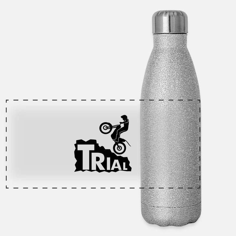 Trial rock Panoramic Glitter Thermal Bottle 500 ml