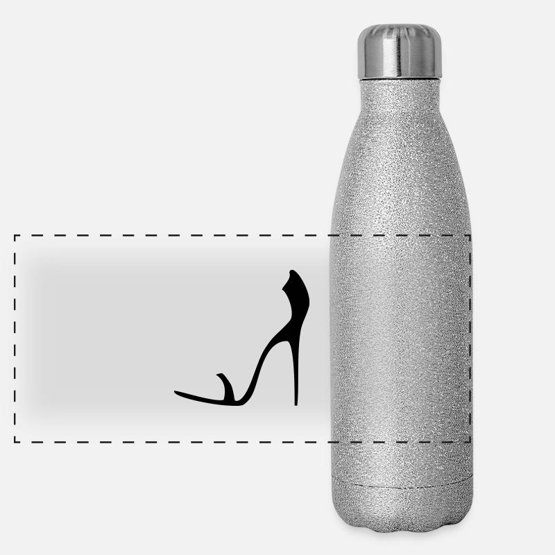 high_heels_pumps_stiletto Panorama Glitzer Isolierflasche 500 ml