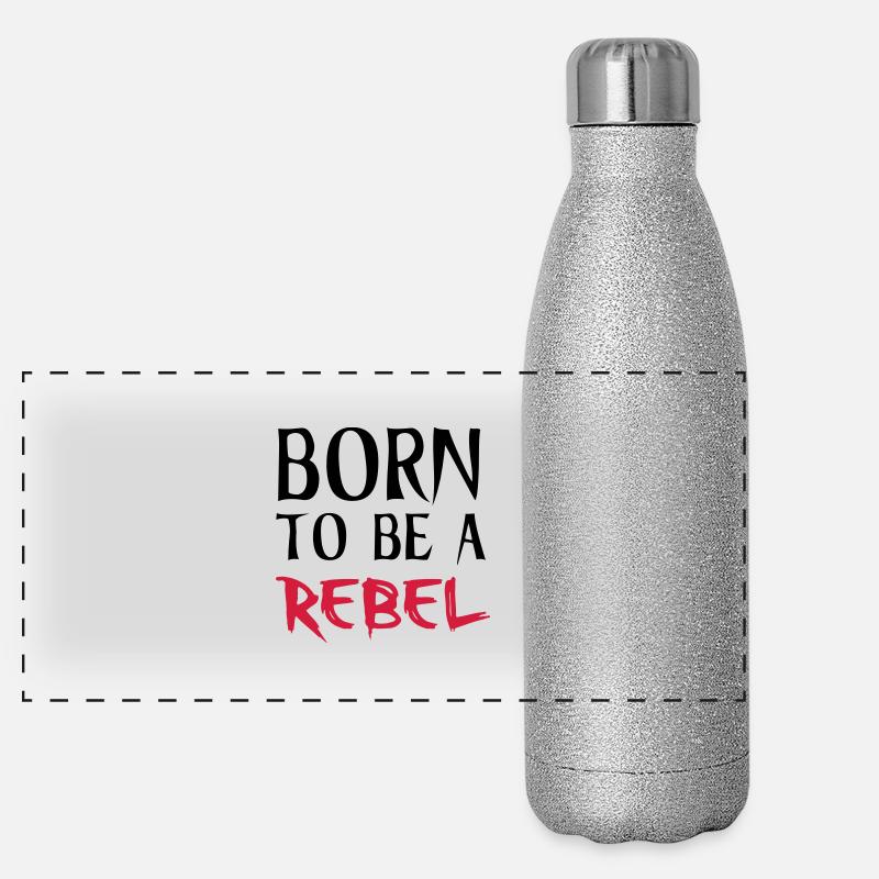 Rebel Panoramic Glitter Thermal Bottle 500 ml