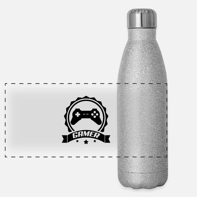 gamer Panoramic Glitter Thermal Bottle 500 ml