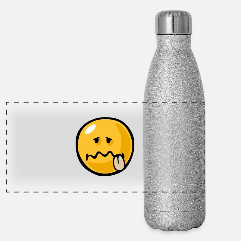 Smiley ill Panoramic Glitter Thermal Bottle 500 ml