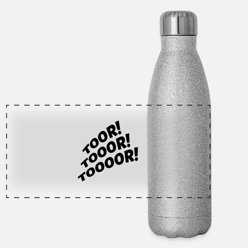 tor design Panorama Glitzer Isolierflasche 500 ml