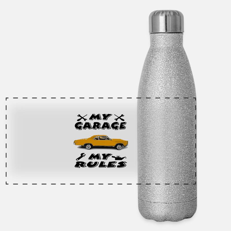 Auto Panorama Glitzer Isolierflasche 500 ml