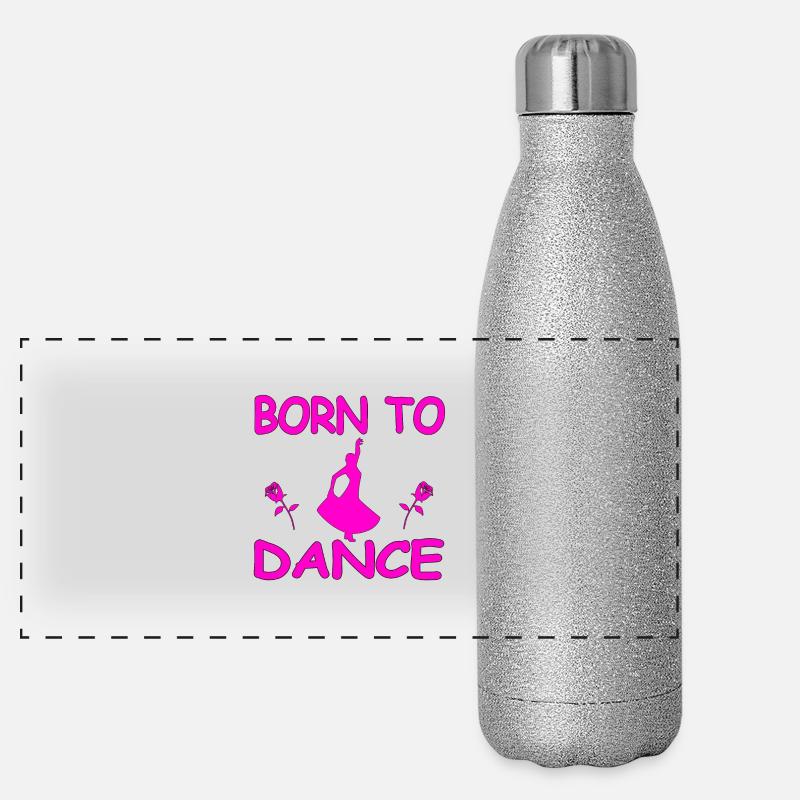Tanzen Panorama Glitzer Isolierflasche 500 ml
