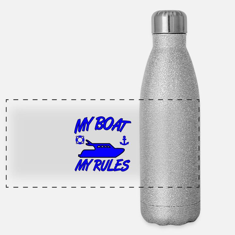 Bateau Gourde isotherme panoramique pailletée 500 ml