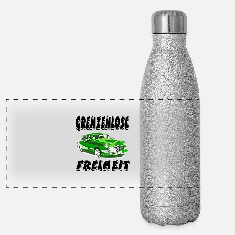 Auto Panorama Glitzer Isolierflasche 500 ml