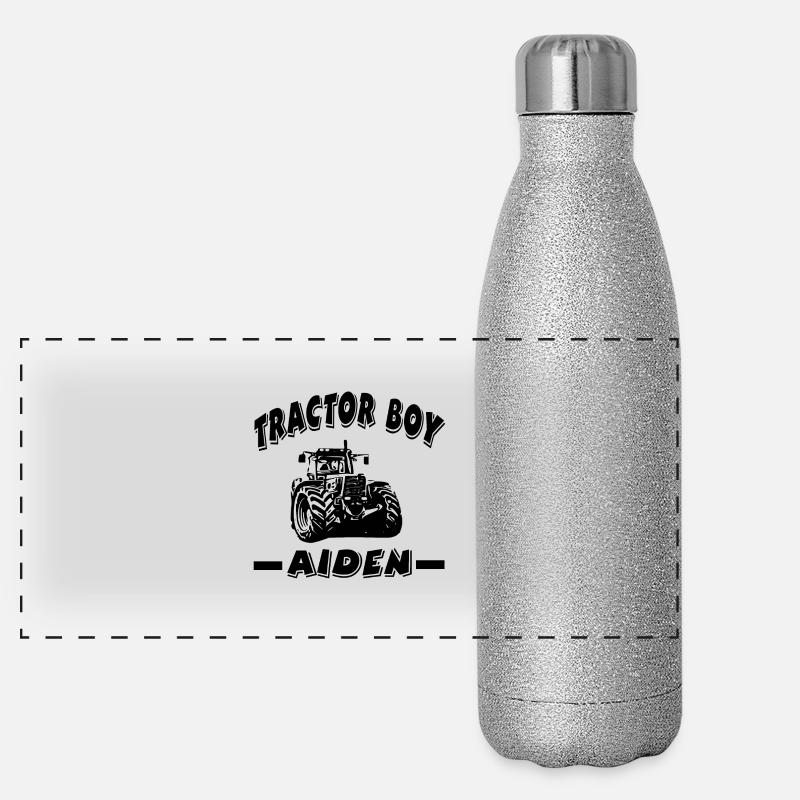 Tracteur Gourde isotherme panoramique pailletée 500 ml