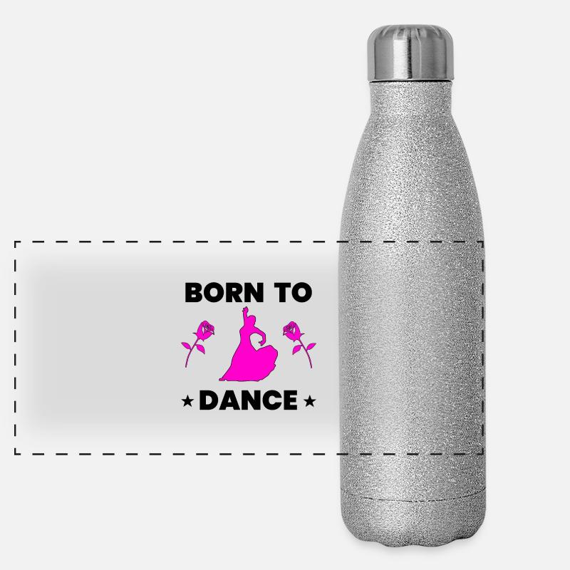 Tanzen Panorama Glitzer Isolierflasche 500 ml