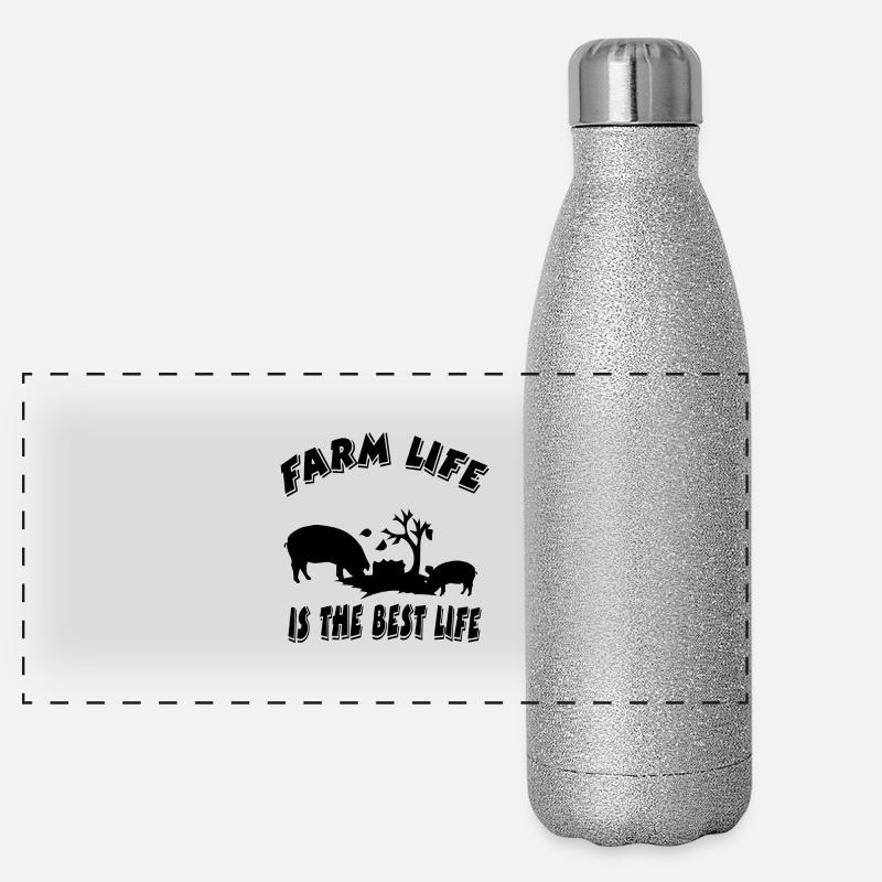 Farm Panoramic Glitter Thermal Bottle 500 ml
