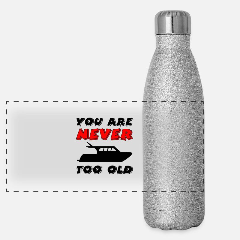 Motorboat Panoramic Glitter Thermal Bottle 500 ml