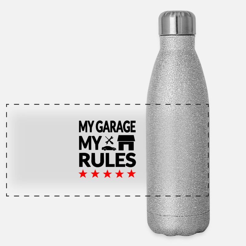 Garage Gourde isotherme panoramique pailletée 500 ml