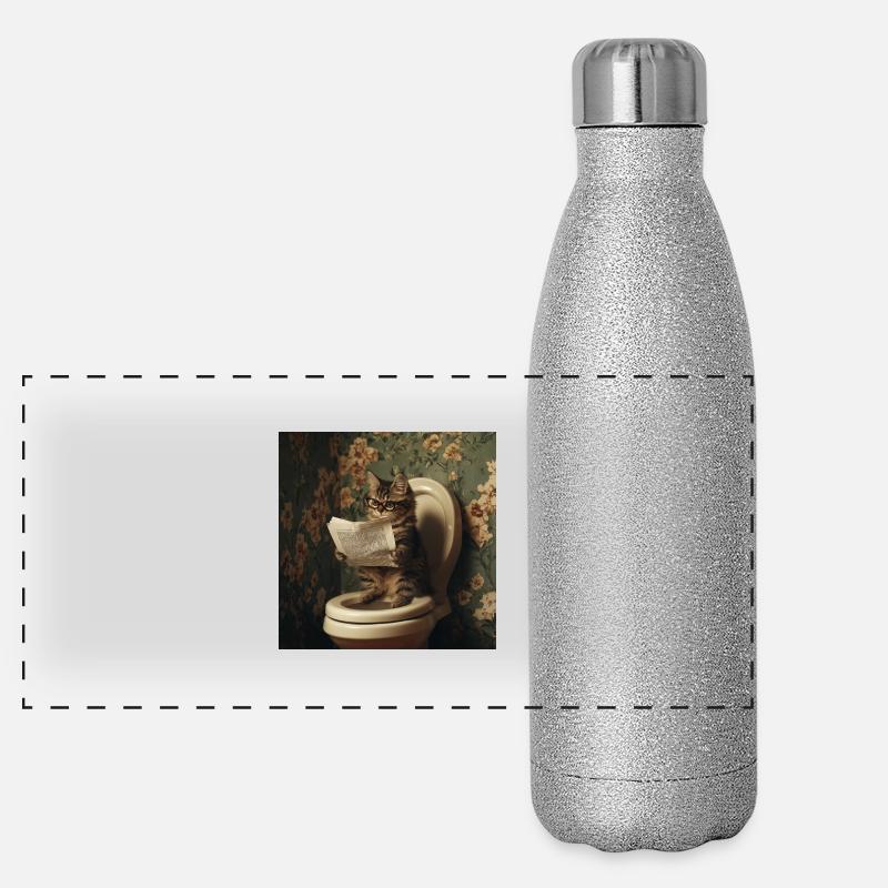 Litière Gourde isotherme panoramique pailletée 500 ml
