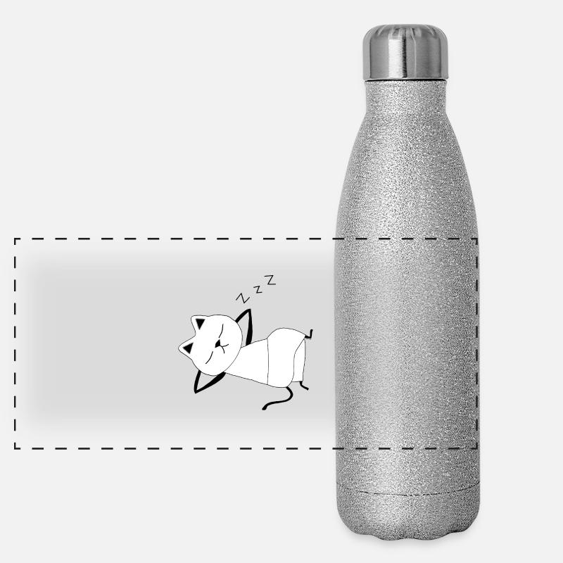 Nekochan Antonio Naptime Panorama Glitzer Isolierflasche 500 ml