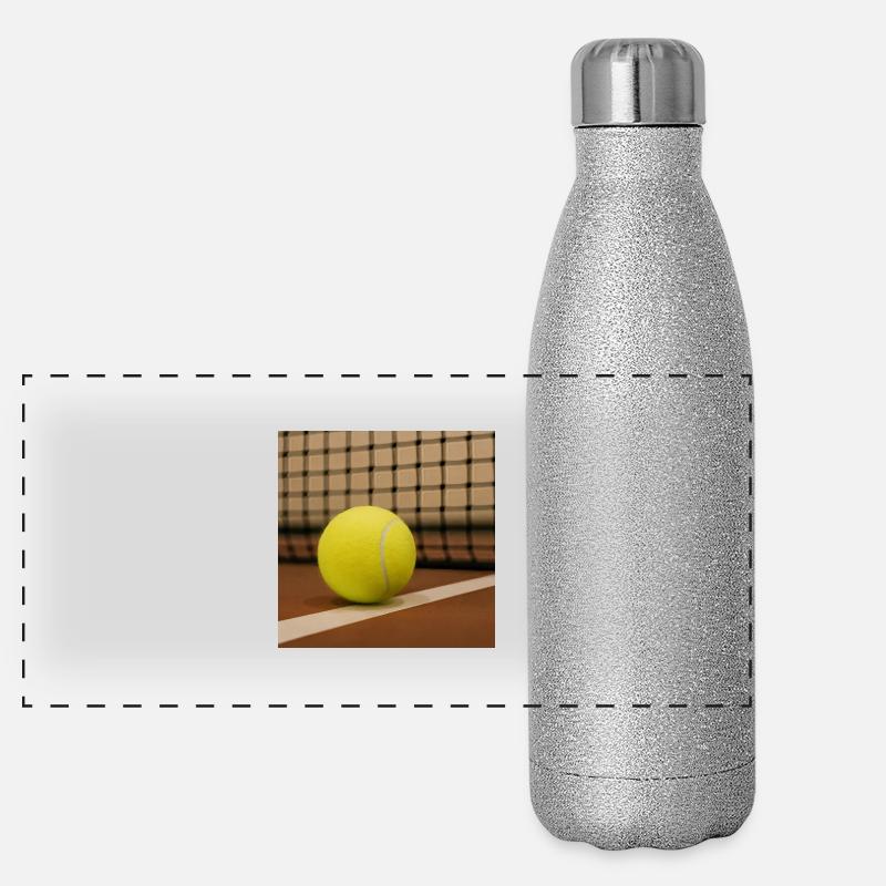 Sports - Tennis Panoramic Glitter Thermal Bottle 500 ml