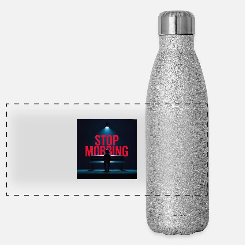 Stop bullying Panoramic Glitter Thermal Bottle 500 ml