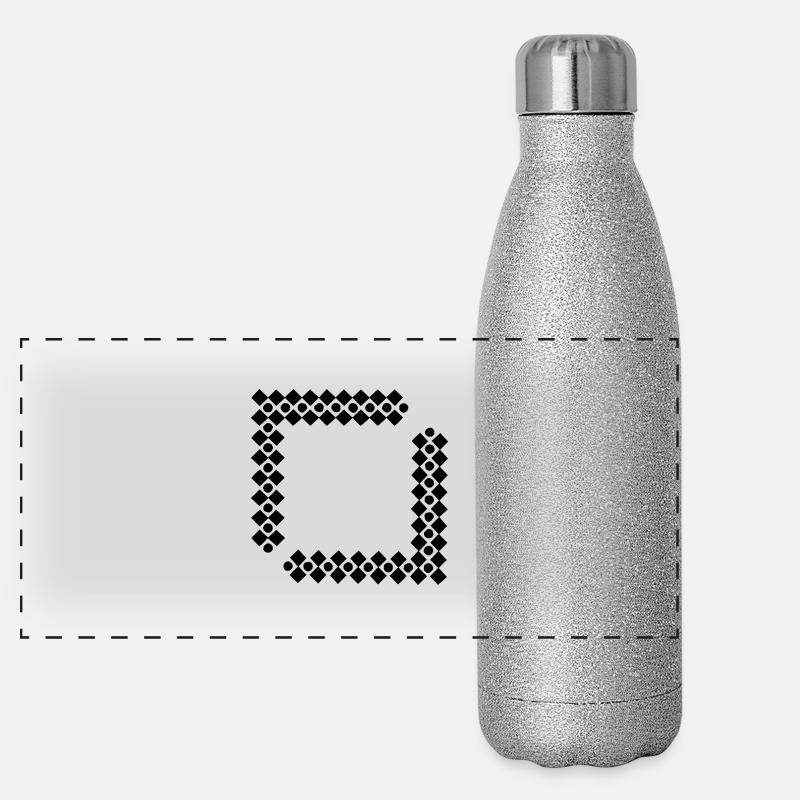 Motif Vriereck Gourde isotherme panoramique pailletée 500 ml
