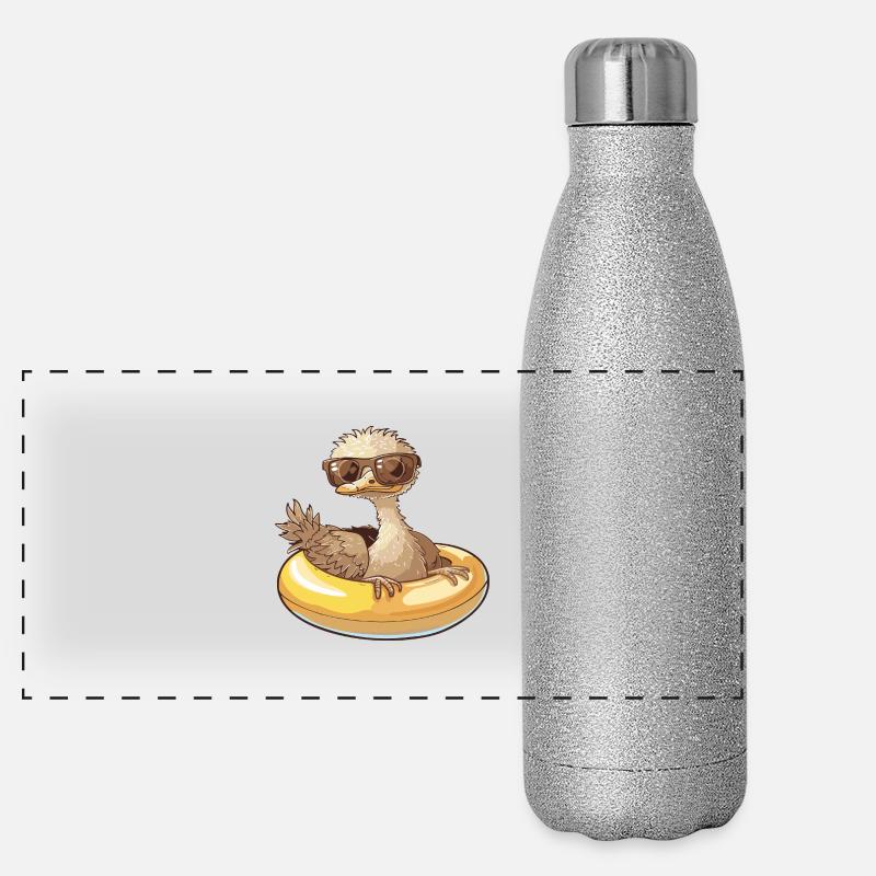 Strauss Bande dessinée Cool Gourde isotherme panoramique pailletée 500 ml