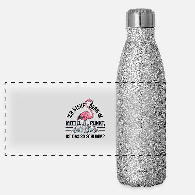 I'm not arrogant – just the center of attention! Panoramic Glitter Thermal Bottle 500 ml