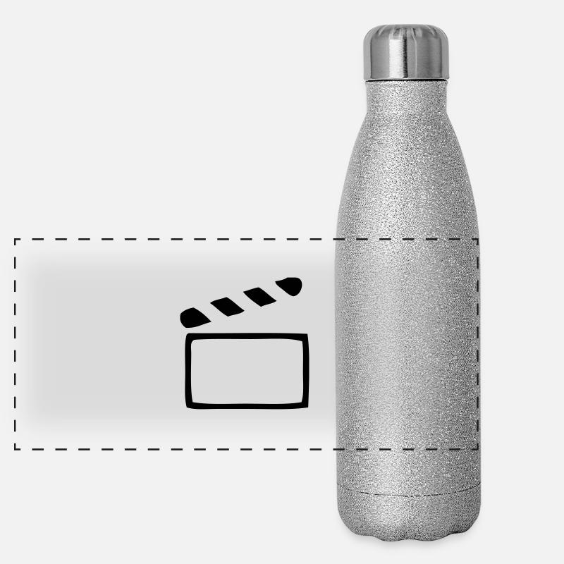 Clapperboard Panoramic Glitter Thermal Bottle 500 ml