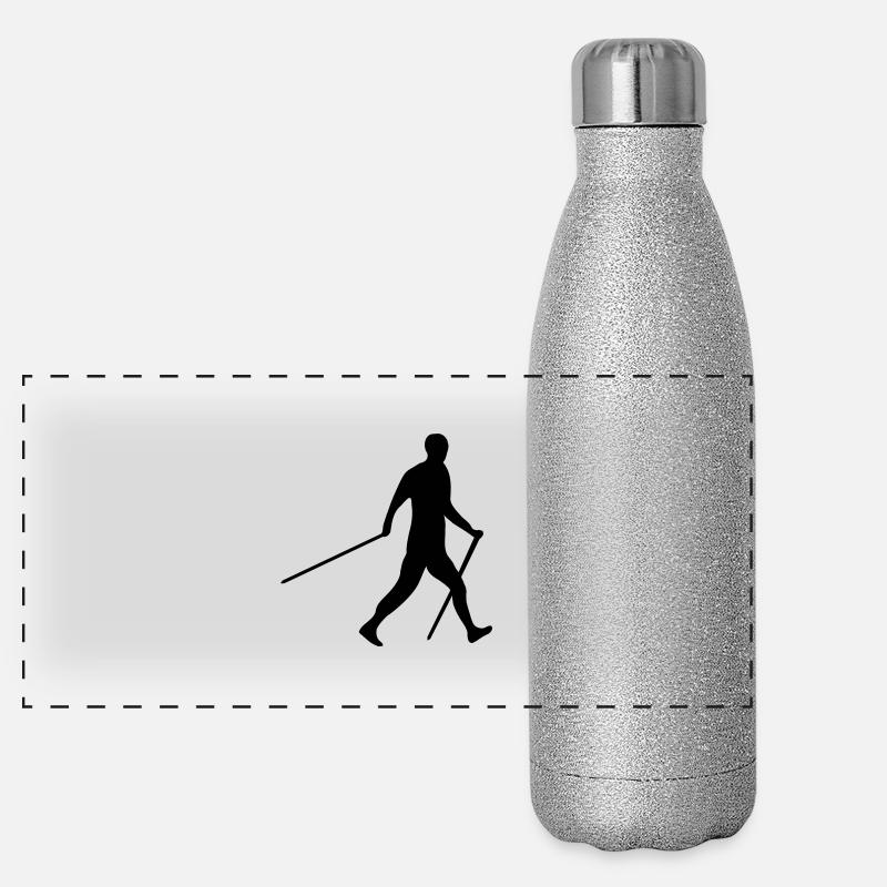 Nordic Walker - Wandern - Spazieren Gourde isotherme panoramique pailletée 500 ml