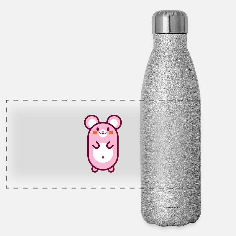 mouse Panoramic Glitter Thermal Bottle 500 ml