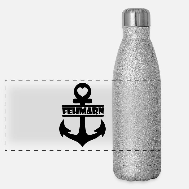 Ancre Fehmarn Gourde isotherme panoramique pailletée 500 ml