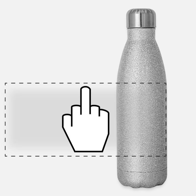 médius Gourde isotherme panoramique pailletée 500 ml