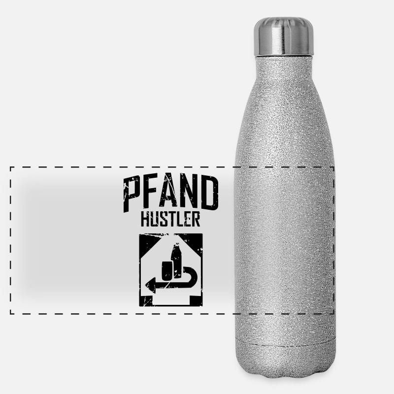 Pledge Hustler Panoramic Glitter Thermal Bottle 500 ml