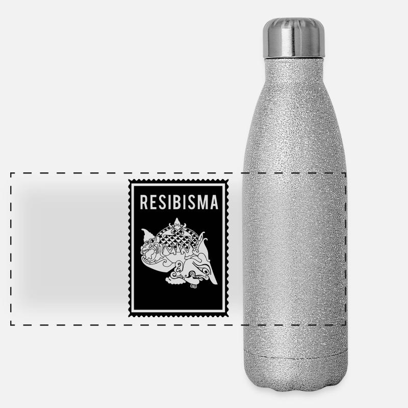 Resibisma - Wayang Panorama Glitzer Isolierflasche 500 ml