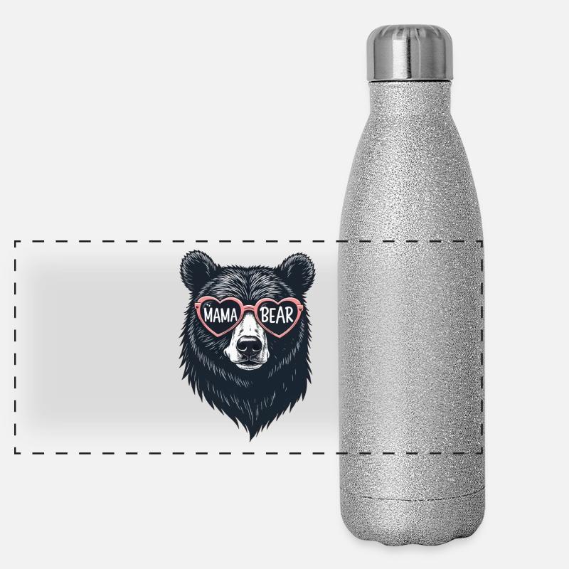 Mama Bear - Mama Bear Panoramic Glitter Thermal Bottle 500 ml