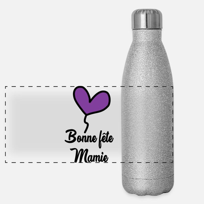 OMA. OMA. MUTTERTAG Panorama Glitzer Isolierflasche 500 ml