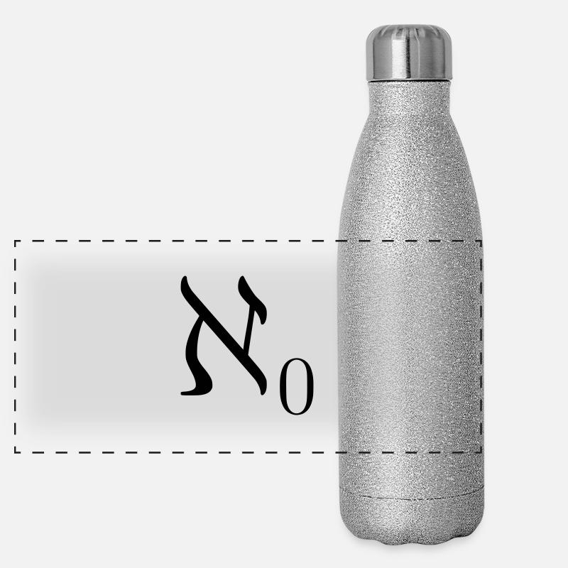 Aleph-Null Panorama Glitzer Isolierflasche 500 ml
