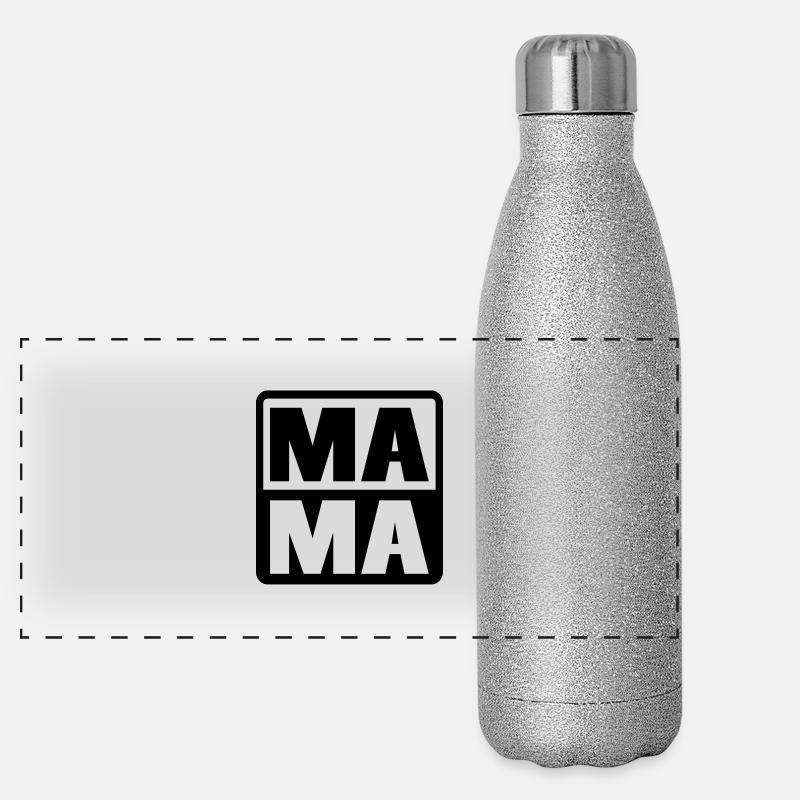 MAMA Gourde isotherme panoramique pailletée 500 ml