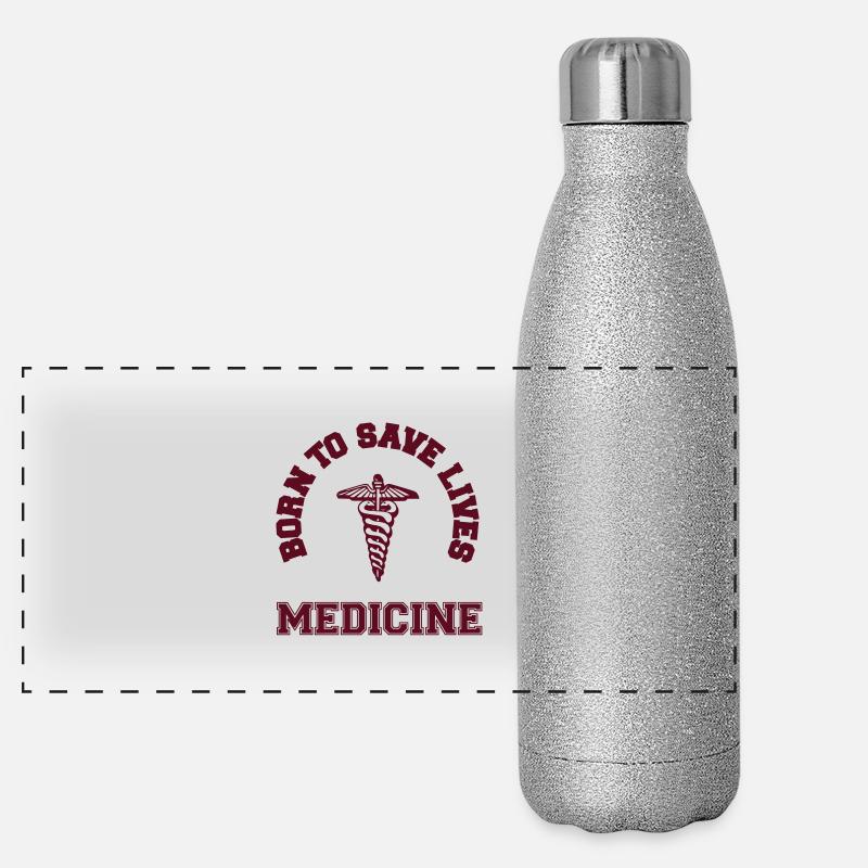 Medicine Panoramic Glitter Thermal Bottle 500 ml