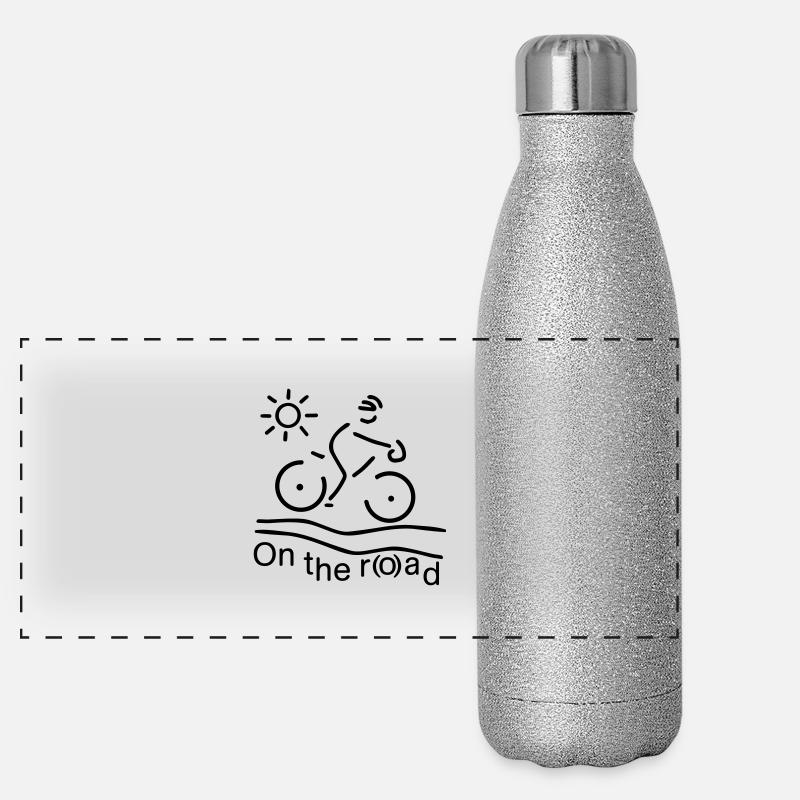 On the ro(a)d Panorama Glitzer Isolierflasche 500 ml