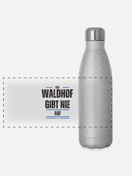 Waldhof Barackler - Panorama Glitzer Isolierflasche 500 ml - Silber Glitzer