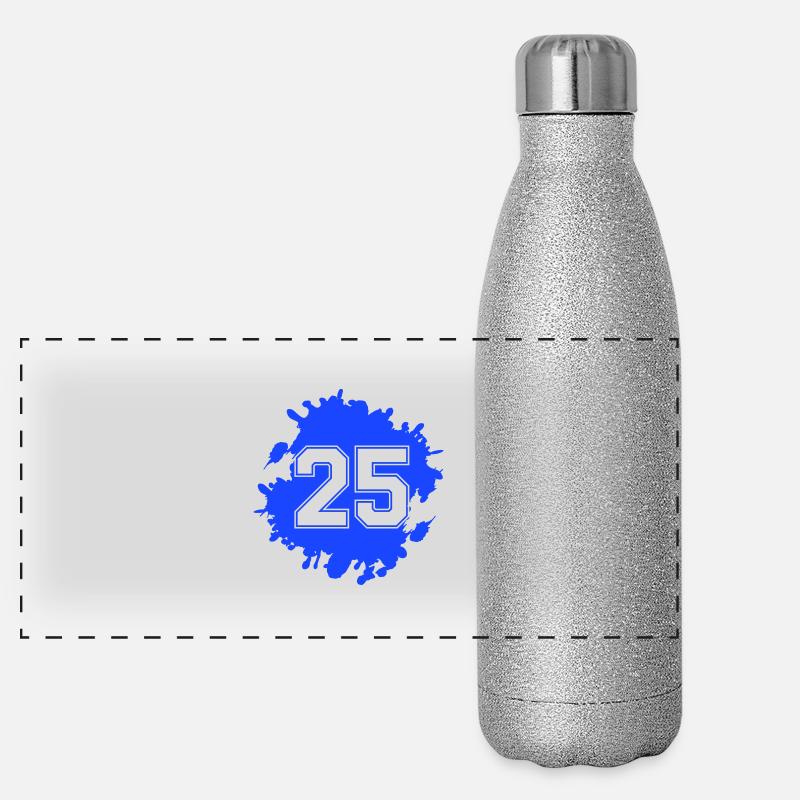 25 blobs Panoramic Glitter Thermal Bottle 500 ml