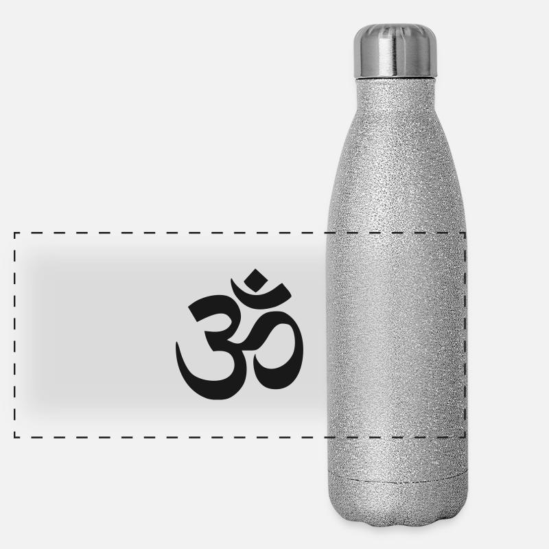 Om Panorama Glitzer Isolierflasche 500 ml