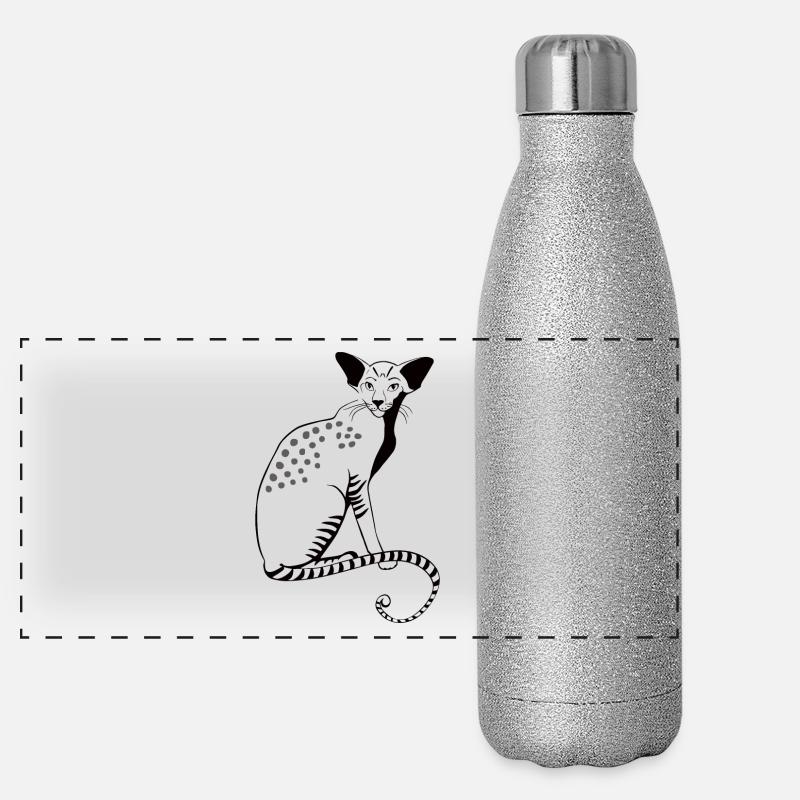 CAKE Panorama Glitzer Isolierflasche 500 ml