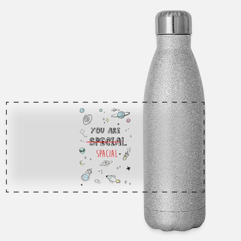 Sie sind SPACIAL Panorama Glitzer Isolierflasche 500 ml