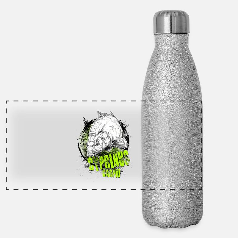 carp Panoramic Glitter Thermal Bottle 500 ml