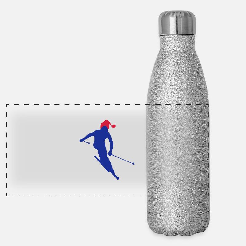 sport d`hiver Gourde isotherme panoramique pailletée 500 ml