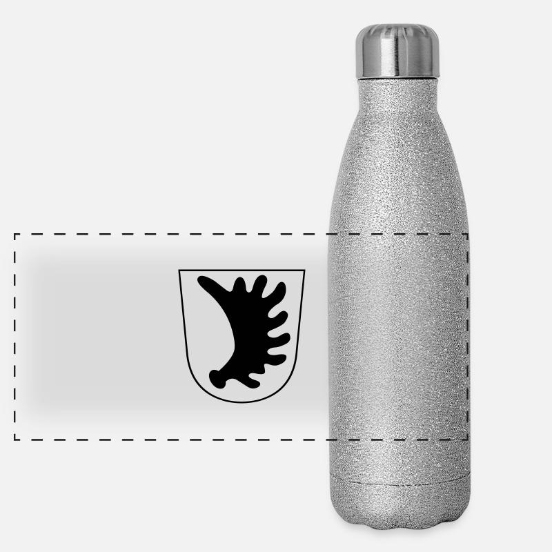 Elchschaufel Gourde isotherme panoramique pailletée 500 ml