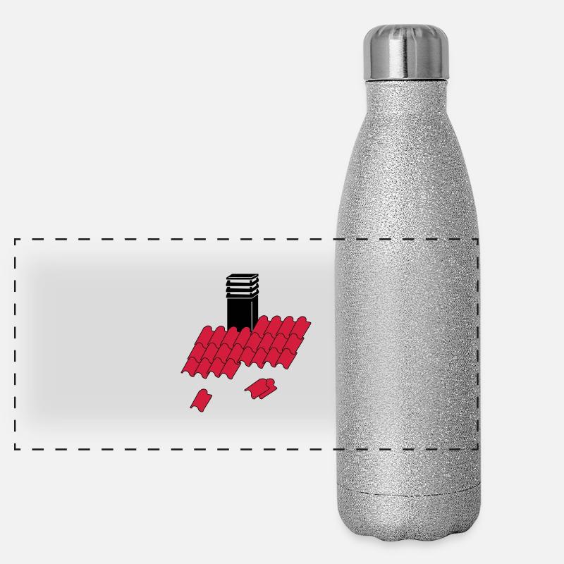 the _roof_ chimneypot_c1 Panoramic Glitter Thermal Bottle 500 ml