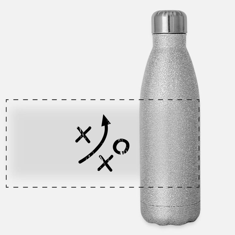 Sport Analyse Panorama Glitzer Isolierflasche 500 ml