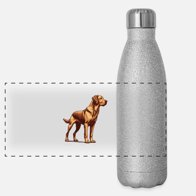 Chesapeake Bay Retriever Panoramic Glitter Thermal Bottle 500 ml